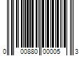 Barcode Image for UPC code 000880000053