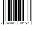 Barcode Image for UPC code 0008811194727