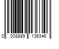 Barcode Image for UPC code 0008889136346