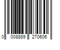 Barcode Image for UPC code 0008889270606