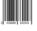 Barcode Image for UPC code 0008889330003