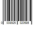 Barcode Image for UPC code 0008925020585