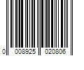 Barcode Image for UPC code 0008925020806