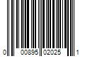 Barcode Image for UPC code 000895020251