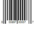 Barcode Image for UPC code 000897000077