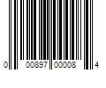 Barcode Image for UPC code 000897000084