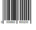 Barcode Image for UPC code 00089836002020