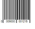 Barcode Image for UPC code 0009000001215