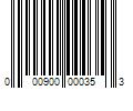 Barcode Image for UPC code 000900000353