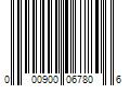 Barcode Image for UPC code 000900067806