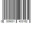 Barcode Image for UPC code 00090014031602