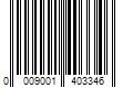 Barcode Image for UPC code 00090014033484