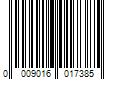 Barcode Image for UPC code 0009016017385