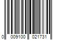 Barcode Image for UPC code 0009100021731