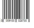 Barcode Image for UPC code 0009100028730