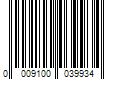 Barcode Image for UPC code 0009100039934