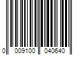 Barcode Image for UPC code 0009100040640