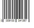 Barcode Image for UPC code 0009100041357