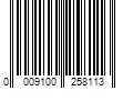 Barcode Image for UPC code 0009100258113