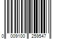 Barcode Image for UPC code 0009100259547