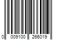 Barcode Image for UPC code 0009100266019