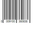 Barcode Image for UPC code 0009100380838