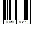 Barcode Image for UPC code 0009100382016