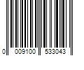 Barcode Image for UPC code 0009100533043