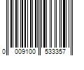 Barcode Image for UPC code 0009100533357