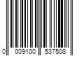 Barcode Image for UPC code 0009100537508