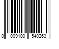 Barcode Image for UPC code 0009100540263