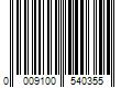 Barcode Image for UPC code 0009100540355