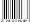 Barcode Image for UPC code 0009100560339