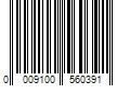 Barcode Image for UPC code 0009100560391