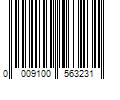 Barcode Image for UPC code 0009100563231