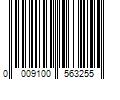 Barcode Image for UPC code 0009100563255