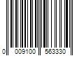 Barcode Image for UPC code 0009100563330