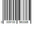 Barcode Image for UPC code 0009100563385