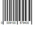 Barcode Image for UPC code 0009100579430