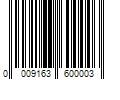 Barcode Image for UPC code 00091636000021