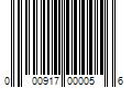 Barcode Image for UPC code 000917000056