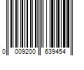 Barcode Image for UPC code 0009200639454