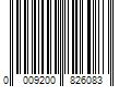 Barcode Image for UPC code 0009200826083