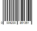 Barcode Image for UPC code 0009200851351