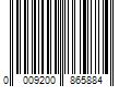 Barcode Image for UPC code 0009200865884