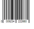 Barcode Image for UPC code 0009234222660