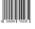 Barcode Image for UPC code 0009259700235