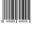 Barcode Image for UPC code 0009269805005