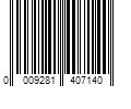 Barcode Image for UPC code 0009281407140