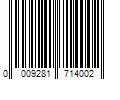 Barcode Image for UPC code 0009281714002